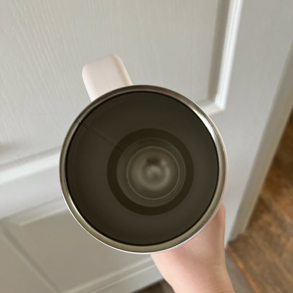 White and Pink Reduce Tumbler with Straw - Picture 5 of 5